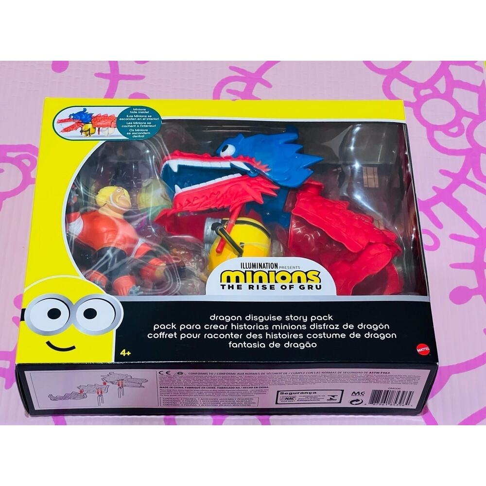 NIB❤️Minions Dragon Disguise Dragon Story Pack